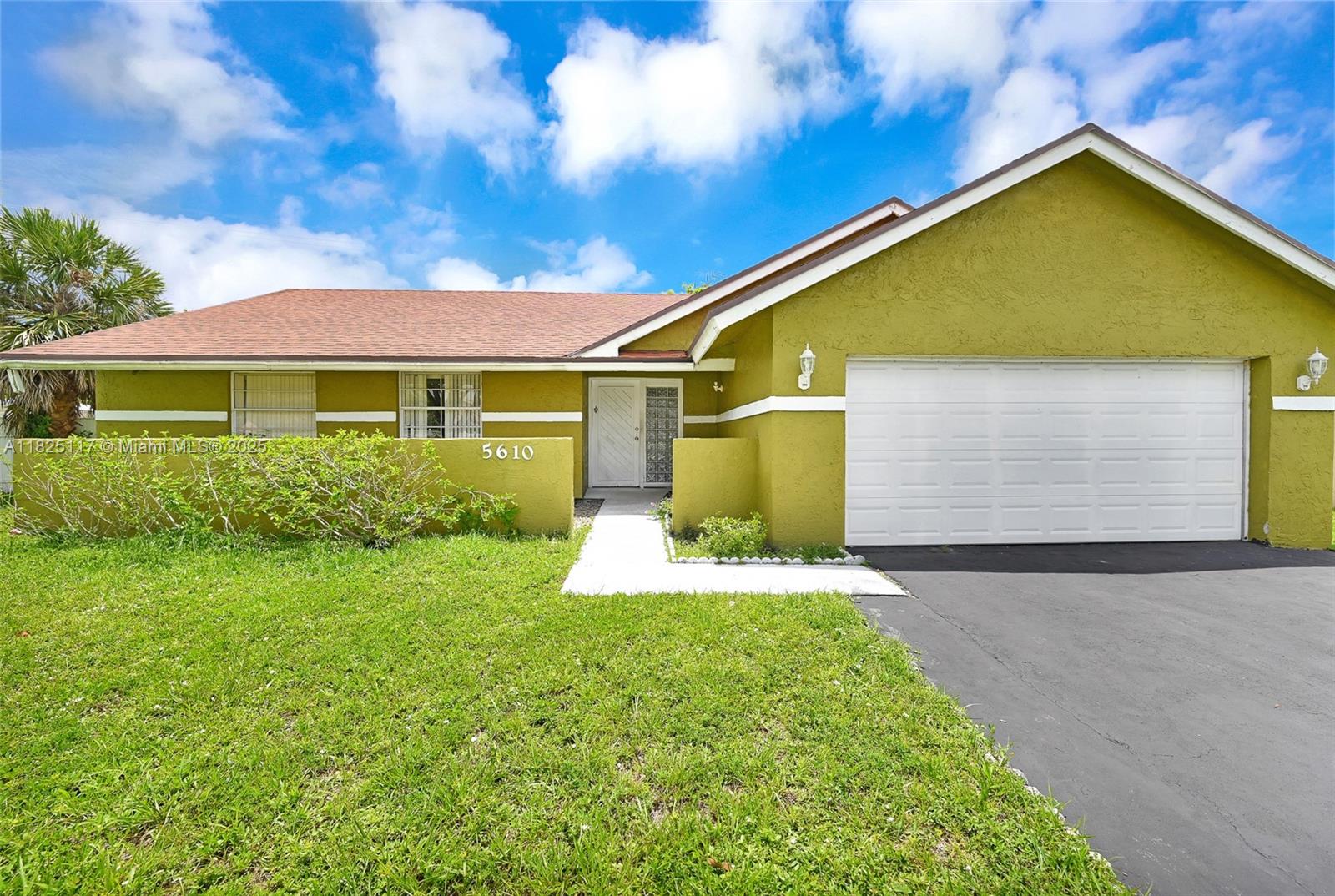 AMAZING OPPORTUNITY! For you to own this spacious 3bed/2bath and 2-car garage on a 9,537 sf lot! In a quiet neighborhood with NO HOA! Great location, close to schools, shops, parks and turnpike. A private back yard, big enough to add a pool. It also has a mango tree plus other fruit trees for the new owner to enjoy! Needs TLC, it's a great opportunity to put your personal touch on this hidden gem with love, this house can truly be the perfect home! Schedule a tour today! Property occupied please do not disturb. A 24 hr. noticed required. Please read Brokers Remarks. Thank you