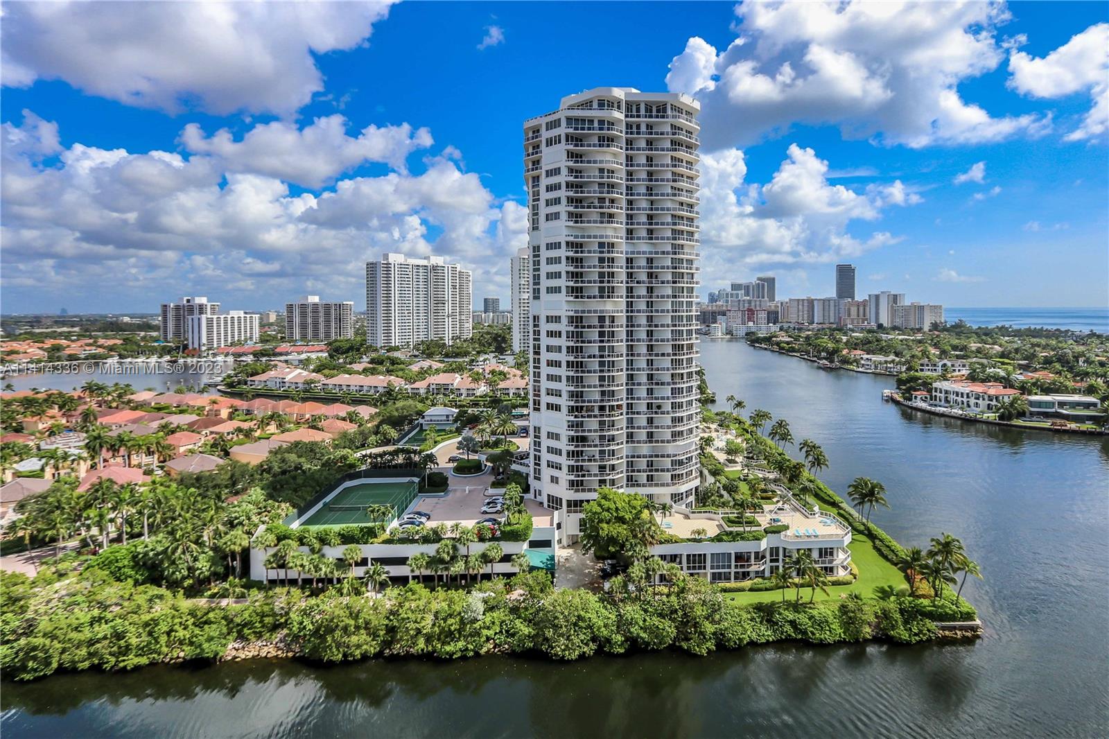 Beautiful unit in Waterview! Direct intracoastal views and ocean view through magnificent floor-to-ceiling windows and spacious balcony! Light and Bright 2 Bedroom 2 Bath updated unit. Kitchen with granite counters and newer stainless steel appliances. Upgraded flooring throughout split floorplan. Breathtaking water views from bedrooms and living room. Plenty of storage including upgraded closets and an assigned storage bin! Both bathrooms have glass-enclosed showers and modern countertops, with double sinks in the Primary Bath. Fantastic amenities available such as heated pool, jacuzzi, sauna, gym, and more! Gaze at picturesque sunsets and spectacular Hard Rock Guitar Hotel at night. Located in Aventura, close to beaches, dining, shopping, Gulfstream Park, and of course Aventura Mall!
