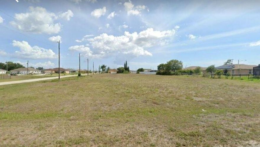 Amazing Corner lot located in Diplomat neighborhood of Cape Coral. Zoned R1-D Residential. 10,625 sq ft of land, Ready to buid your dream home. Don't miss out on this oppurtunity