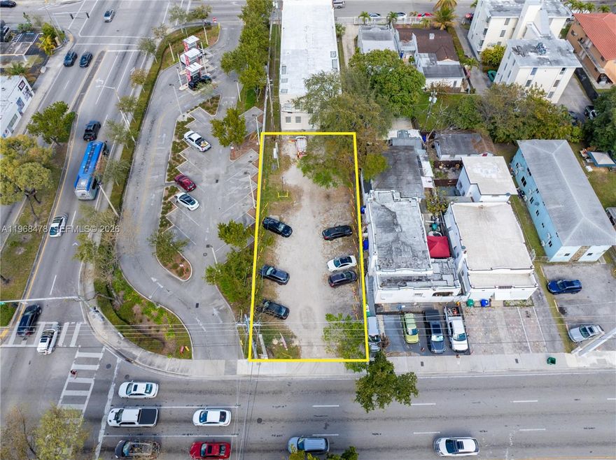 Opportunity to acquire a 6,244 SF multifamily development site in the heart of Little Havana, just steps from iconic Calle Ocho. Zoned T-4, the property allows up to three stories and a maximum of five residential units. This infill site offers developers a strategic position within a strong rental submarket, benefiting from continued westward expansion from the Brickell corridor.