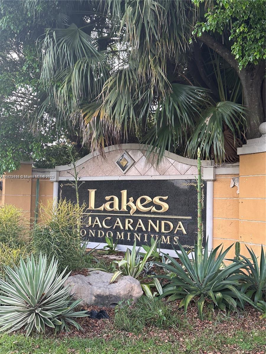 Experience the luxury of a spacious two-bedroom, one-bathroom condo located in the Lakes of Jacaranda Condominiums - a heavenly resort-style community situated in the heart of Plantation. This beautiful condo features a nice kitchen and a pool view. The location offers proximity to major hospitals and easy access to the 595 and I75 highways. You can walk to schools, parks, and supermarkets. The Sawgrass Mills Mall is just a short drive away where you can shop, dine, and enjoy endless entertainment. The condo is currently tenant-occupied. Moving out July 1st. 2025