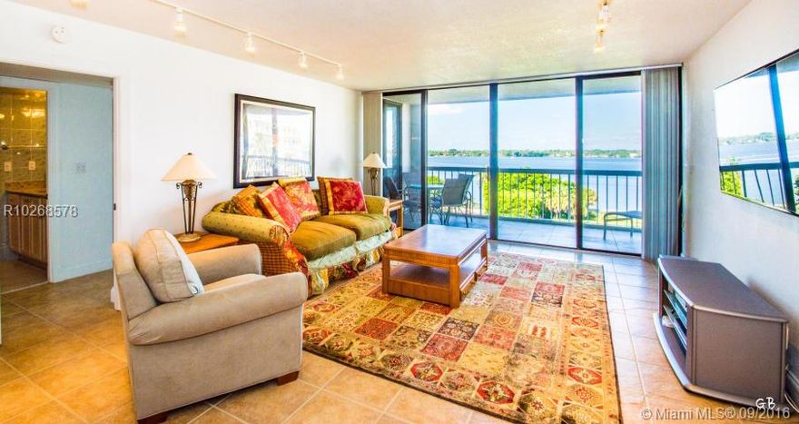 INTRACOASTAL WATER views will amaze you when you walk into this stunning and completely renovated condominium. Come enjoy the Palm Beach lifestyle and relax in the evening as you watch the sunset. The Dorchester is a 2 building oceanfront property with garage parking. This well kept PET FRIENDLY building will allow two pets under 25 lbs. This split floor plan unit offers water views from both bedrooms and the living room of the beautiful Intracoastal Waterway. Move in ready fully furnished, high-end cabine