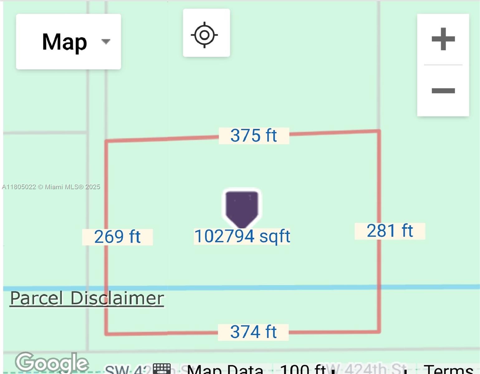 Land Investment Opportunity – 2.5 Acres in Unincorporated Miami-Dade Location: Near 18500 SW 424th St, Unincorporated County, FL 33034
? Zoning Code: GU - Interim District (Uses depend on character of neighborhood, otherwise EU-2 standards apply)
? Existing Land Use: 802 - Vacant, Protected, Privately-Owned (Proposed and designated EEL sites until acquired or protected under any other conservation/environmental mechanism)
? Primary Land Use: 9981 - Acreage Not Classified AG
Property Features:
? 2.5 Acres of Vacant Land
? No Community Development District, No Redevelopment Area, No HOA
? Located Outside the Urban Development Boundary
Ideal for long-term investment or potential development based on zoning regulations. Check the photos for more details!