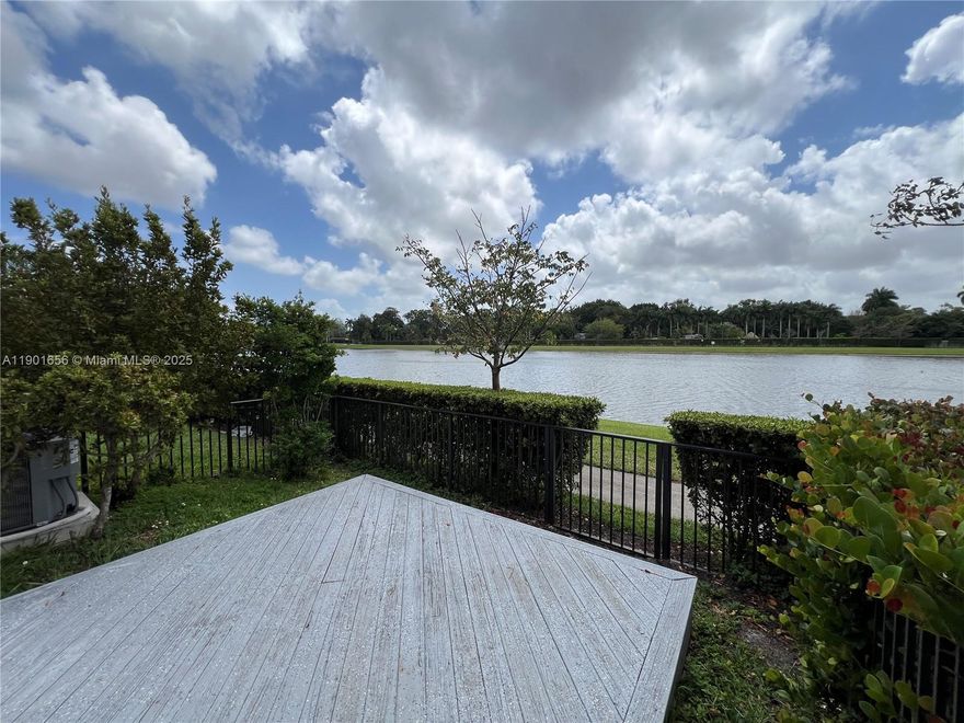 Amazing townhouse with excellent location in the heart of Davie. These 3 beds, 2.5 bath, 2 cars garage home is located on a pristine lake Community Pool and club house with wonderful south views including that of the beautiful Hard Rock Guitar Hotel. This home includes a gourmet kitchen with stainless steel appliances, tiled and laminate floors which enhances the open layout and leads to a private, paved backyard retreat. Take in serene lake views throughout, custom fixtures and window treatments. Enjoy the best Davie has to offer including shopping, dining, schools and universities, 8 minutes to the 95 Hwy and 20 minutes to the Fort Lauderdale Airport Information herein is deemed reliable and subject to errors, omissions, and changes without notice. All measurements are approximations.