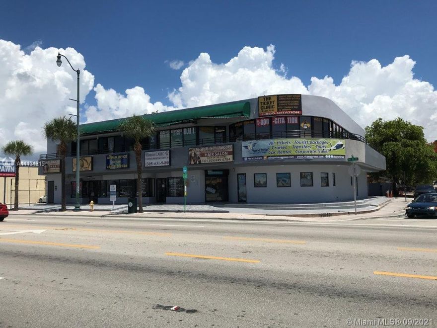 Prime Investment within the Opportunity Zone.  Commercial property in sought after Little Havana area on SW 8th Street / Calle Ocho.  Freestanding, two-story building with Elevator and a total building area of 12,430 SF. Property renovated in 2017.  Elevator and bus line access.  100 Feet of direct frontage to SW 8th Street.  Historic avg traffic count: 31,000 vehicles/yr. 100% occupied with a mix tenancy of retail and medical.  Property also offers opportunity for re-development or Owner-User occupancy.  Zoning: T6-8-O (City of Miami).