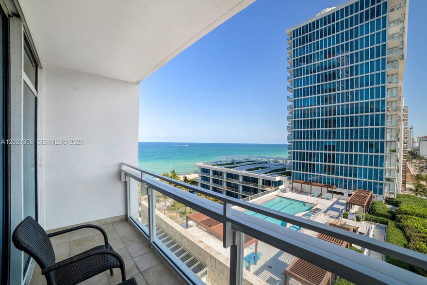 Amazing Value 2 bedroom at The Carillon with a world class spa over 70,000 SQ FT of amenities and daily workout classes. Resort style living, flexible rental policy with no restrictions (daily rentals, Airbnb okay). Hotel living with Michelin restaurant, full beach service, state of the art gym/spa, and a variety of pools to choose from. Everything you need is at your fingertips. Comes Fully Furnished. Easy to show. Legal Number 714 and Door # 704.