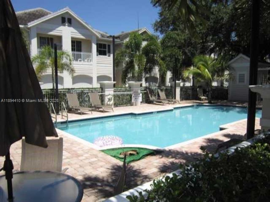 Rarely available corner townhome in gated Oak Hammock! This spacious 3-bed, 2.5-bath unit features high ceilings, kitchen with granite counters, and a freshly painted interior. All bedrooms are upstairs and the laundry room. Enjoy a private, fenced backyard from the living room's French doors. The large master suite includes a sunny balcony and huge walking closet. With a 2-car garage and community pool, it's perfectly located minutes from the airport, Port Everglades, and minutes from downtown Las Olas where you will find shopping, dining, entertainment, nightlife and more. Easy to see and fast to move in.