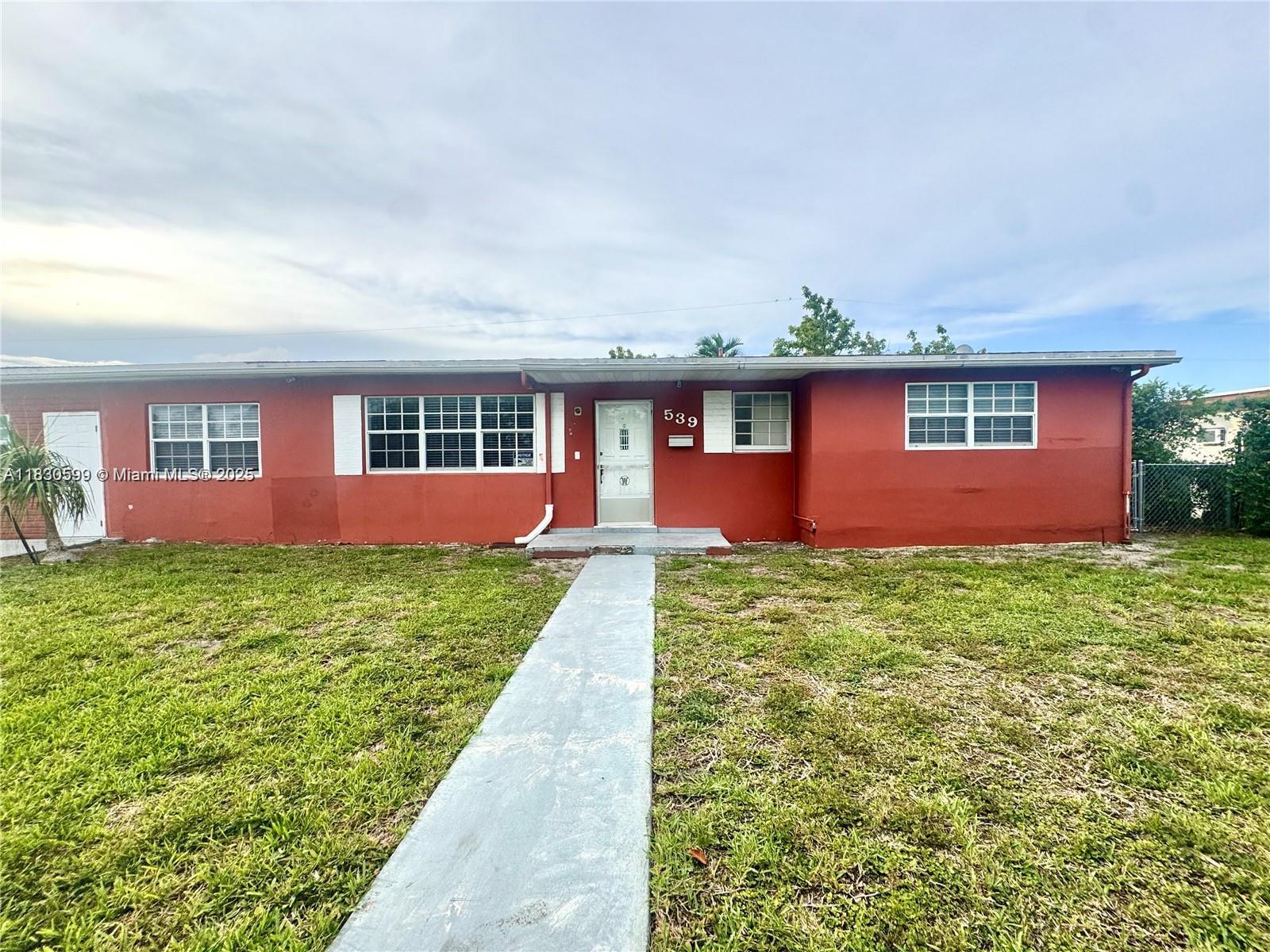 Excellent Rental Opportunity in the Heart of Hialeah! Discover this spacious 3-bedroom, 2-bathroom home featuring a brand-new kitchen and bathrooms, new washer and dryer, and a functional den perfect for a home office or extra living space. Enjoy the outdoors in the large backyard filled with a mango tree plus a screened-in back porch ideal for relaxing or entertaining. The master suite includes a walk-in closet, and the home offers tile flooring throughout and a well-designed, functional layout. Additional highlights include: Driveway with parking for multiple vehicles on the side of the house, No HOA, Storage shed in the backyard, Landscaping included in the rent, Convenient location near shops, markets, restaurants, schools, and more
Available for move-in starting July 15th