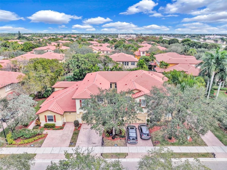 Welcome to this stunning 3-bedroom, 2.5-bathroom residence located in the highly desirable Tuscany at Heron Bay community in Coral Springs. This elegant home features high ceilings, an open and airy layout, and stainless steel appliances that elevate the modern kitchen.

The main bathroom has been completely remodeled, offering a luxurious spa-like retreat with premium finishes and contemporary style. Spacious bedrooms provide comfort and versatility, making this home ideal for families or those needing extra room to relax or work.

Situated in a top-rated school district, this home is perfect for families seeking access to great schools. Tuscany at Heron Bay also offers resort-style amenities, gated security, and beautifully maintained surroundings.

Don’t miss the chance to own this move-in-ready gem in one of Coral Springs’ most sought-after neighborhoods!