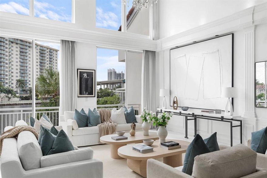 Live the waterfront lifestyle in this elegant townhouse overlooking the Intracoastal! Spread across three spacious levels, this beautifully updated home offers an open layout that’s perfect for entertaining or relaxing in style. Bright flooring adds a touch of luxury, while the sleek kitchen—complete with high-end appliances and generous counter space—makes everyday living feel elevated. With four bedrooms and five bathrooms, there's room for everyone to unwind in comfort. Nestled in a prime Aventura location, just minutes from the beach, top schools, Aventura Mall, and house of worship. A rare opportunity to enjoy space, style, and convenience, all in one of South Florida’s most desirable neighborhoods.