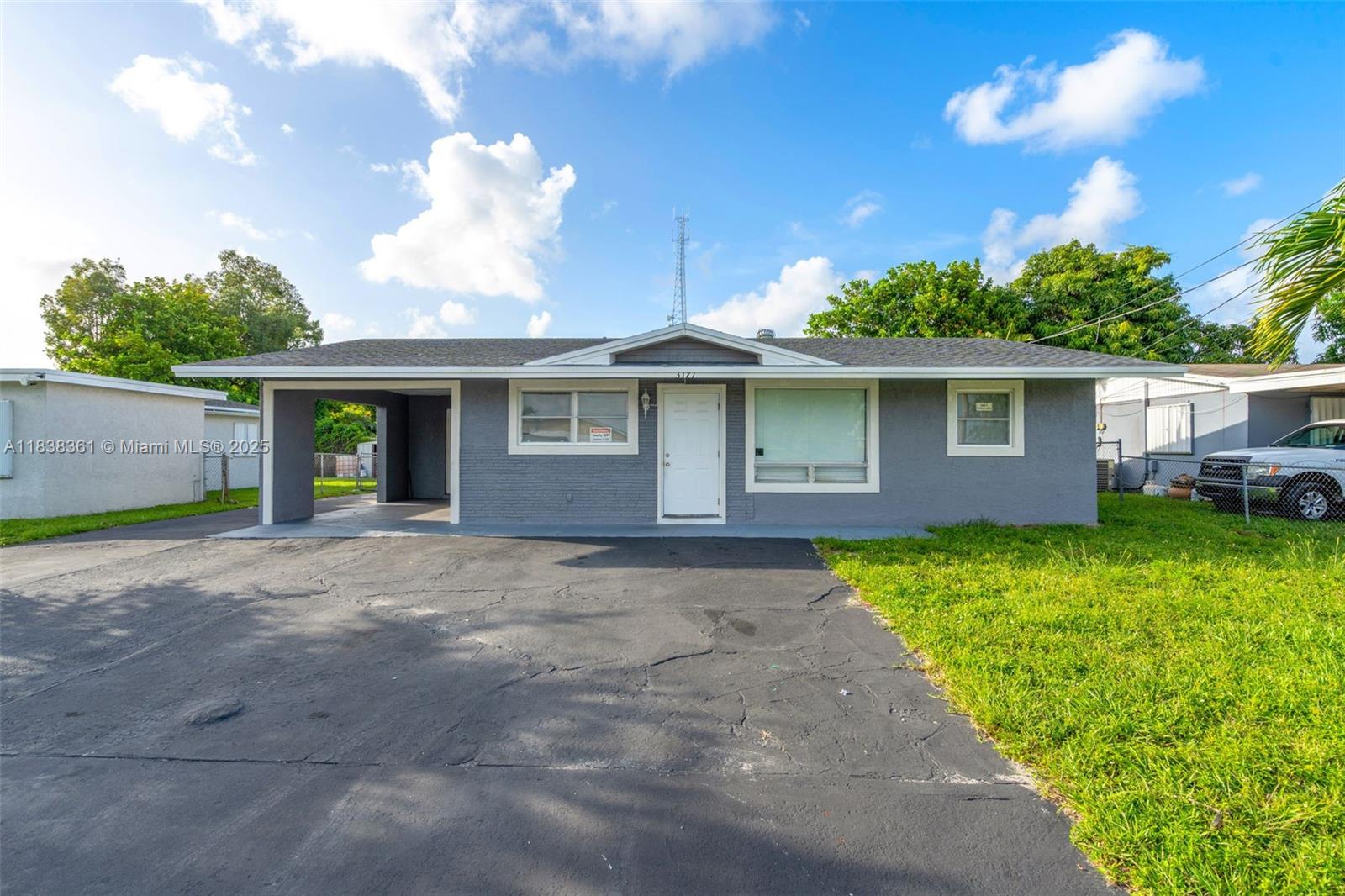 Charming 3-Bedroom Home for Rent in Lauderhill – Garden Views, Pet Friendly!
Welcome to your next home! This charming single-family residence located in the heart of Lauderhill offers comfort, space, and convenience at an affordable monthly rent of $3,000.
Situated in the desirable John F Kennedy Estates neighborhood, this 3-bedroom, 2-bathroom property spans 1,145 sq ft and features a spacious layout with a first-floor entry, perfect for ease of access. Inside, you'll find a combination of ceramic tile and laminate floors, a bright living space, and a large Florida room ideal for relaxation or entertaining.