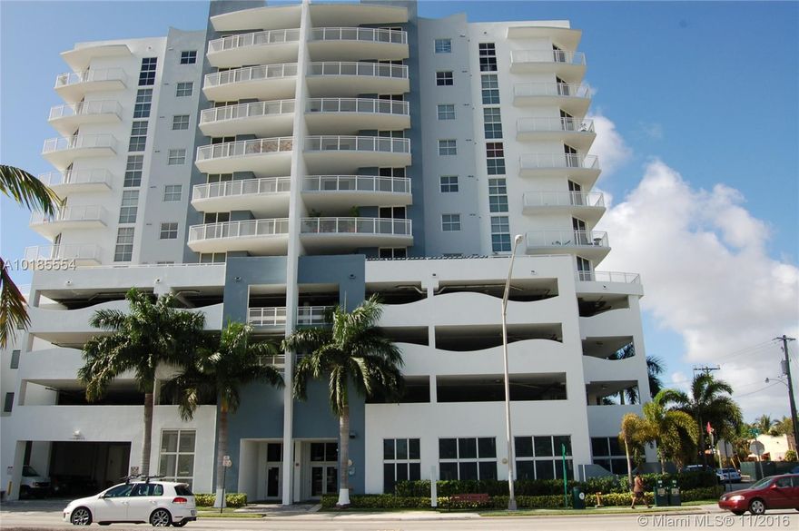 Gateway to the Grove is a Luxury High-Rise Condo. Stunning 2/2 includes amazing views from its walk around balcony. Unit is in pristine condition. Granite countertops and stainless steel appliances make the kitchen stand out. Great amenities, including gym and indoor pool. Washer & dyer inside unit. Close to the Grove, Gables, Brickell and minutes from the airport. This Penthouse unit will not last long and is easy to show!