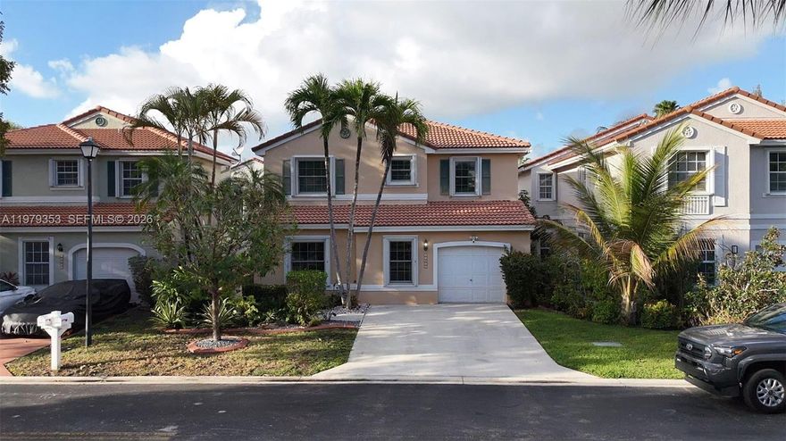 Impact windows, remodeled kitchen and bathrooms, and a beautiful private pool make this home a standout opportunity in Coral Springs. This spacious residence features 4 bedrooms, 2 full bathrooms, and 1 half bath, including a convenient first-floor bedroom ideal for guests, a home office, or flexible living.
The updated kitchen offers modern finishes and ample cabinetry, while all bathrooms have been tastefully remodeled, creating a fresh and contemporary feel throughout the home. The primary suite provides privacy and comfort, and the additional bedrooms are bright and well-sized.
Step outside to your private backyard oasis featuring a swimming pool, perfect for relaxing or entertaining year-round in sunny South Florida.
Located in a desirable neighborhood with top-rated schools nearby, this home is also close to parks, shopping, restaurants, and major roadways.
Additional highlights include a 1-car garage and a functional layout designed for comfortable everyday living.
Don’t miss this great opportunity to own a beautiful pool home in Coral Springs.