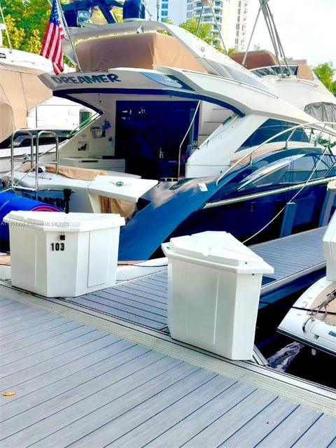 3575 Mystic Pointe Dr Slip 103 Aventura FL 33180