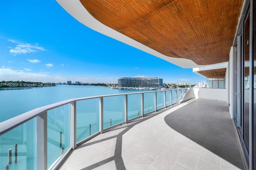 Don't miss out on our last Developer unit at Monaco Yacht Club & Residence ! A Piero Lissoni curated building. Every Residence has gorgeous views of the Bay and Downtown Miami. This is a gorgeous 2,422 square foot corner residence right on the water with a marina right outside your doorstep. Soaring with 10 foot ceilings throughout. Beautiful 3 bedroom 3.5 bath. Enjoy your exquisite Boffi kitchen with Miele appliances and a tall Subzero wine cooler. Finished with beautiful European white oak floors throughout. This unit has a gorgeous 1,200 Sq.ft wrap around terrace overlooking the water for magnificent outdoor living. A wonderful feature is a beach service included with the purchase
