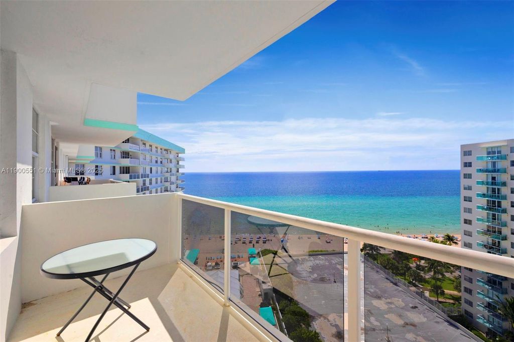 Photo of 3725 S Ocean Dr #1516, Hollywood, FL 33019 (MLS # A11900551)