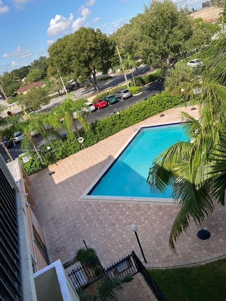 Discover this 2-bedroom, 1-bathroom apartment on the 4th floor, with elevators. Designed with spacious living in mind, each bedroom provides ample room for relaxation. Beautiful kitchen with granite counters tops and stainless steel appliances. Ideally located near major thoroughfares. You're just minutes away from Brickell, shopping centers, supermarkets, gas stations, and everyday essentials. Enjoy your own private balcony, a cozy outdoor space perfect for morning coffee or unwinding after a long day. Washer and dryer on each floor. Plenty of parking space. Whether you're a first-time buyer, a growing family, or simply looking for a well-located, move-in ready home. No rental restrictions, great for investors as well, Easy to show. This unit is Tenant Occupied.