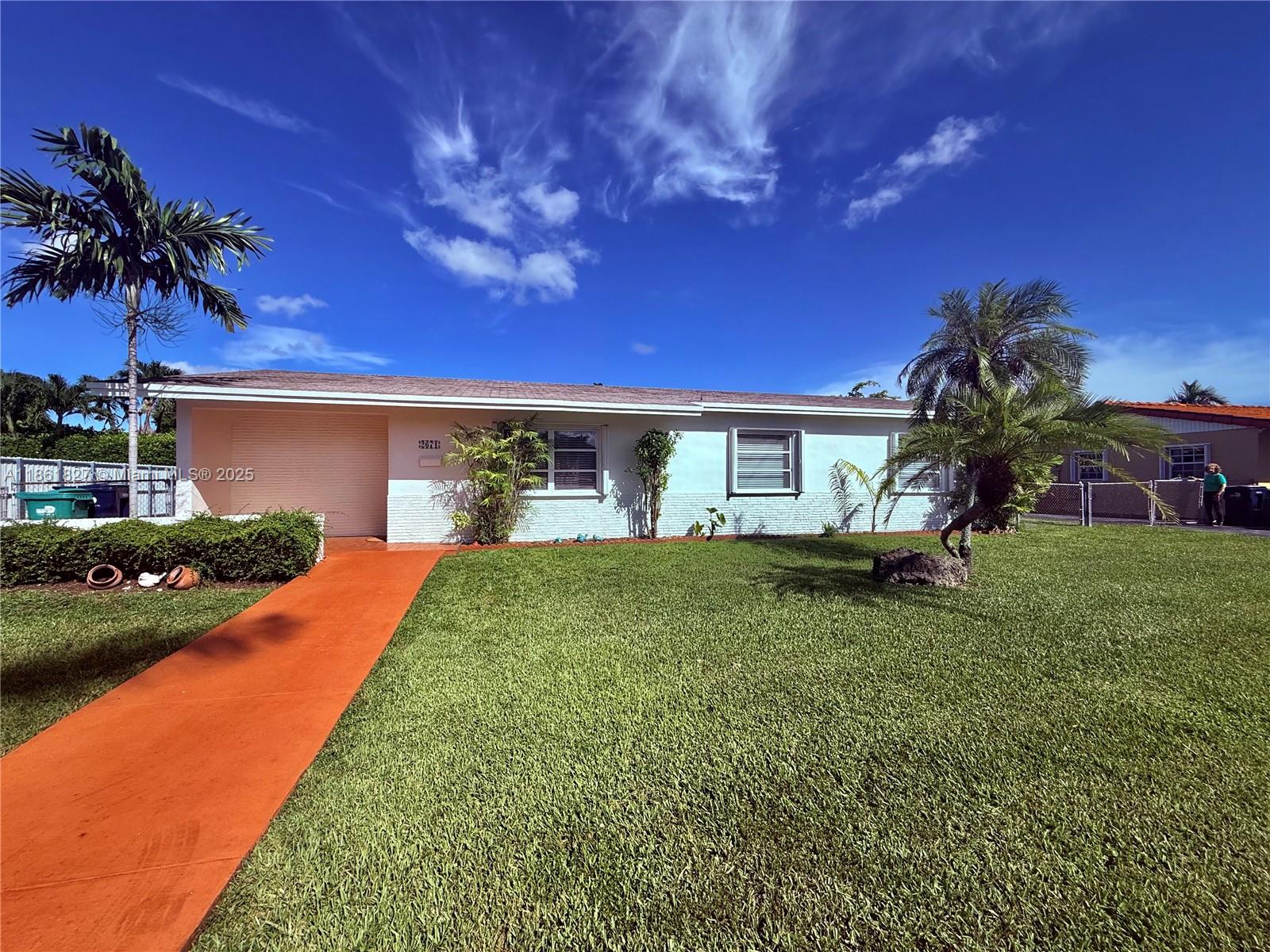 This is a great opportunity to rent a home that will provide all the comfort and convenience you need for your family as well as a truly spacious residence and yard. Three bedrooms and two bathrooms, a laundry room with brand new washer and dryer and a kitchen with brand new appliances as well. The kitchen has an eat-in area while there's space for your formal dining room. A bright family room and living room are the heart of the home. Your covered patio is large enough for family parties and many weekend BBQ gatherings. Don't worry about the big yard, landscaping costs are included with your rent. Bring your family and see this fabulous Florida home.