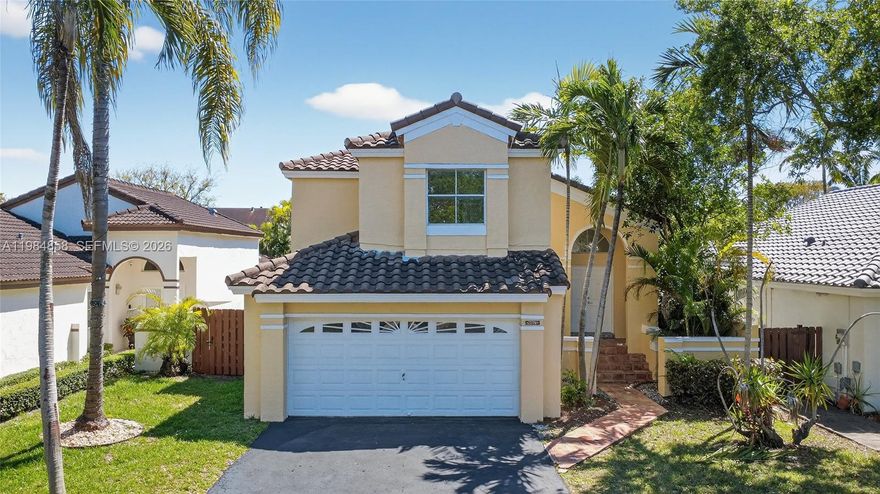 Stunning Remodeled Home in Prime Miami Location! Welcome to your dream home, Located in the prestigious gated community of Poinciana at Oaks Landing, this beautifully remodeled property offers 4 spacious bedrooms and 3 modern bathrooms, perfectly designed for comfort and style. The modern kitchen comes fully equipped with brand-new stainless steel appliances, and the 2-car garage includes a dedicated utility room with a brand-new washer and dryer. The oversized master suite is a true retreat, offering a large walk-in closet and a master bath with double sinks for added convenience. Outside, you will find a big, fully fenced backyard that is perfect for entertaining and outdoor activities. Only steps away from Town & Country shops and restaurants, top-rated schools, and less than a mile from the Turnpike and 874