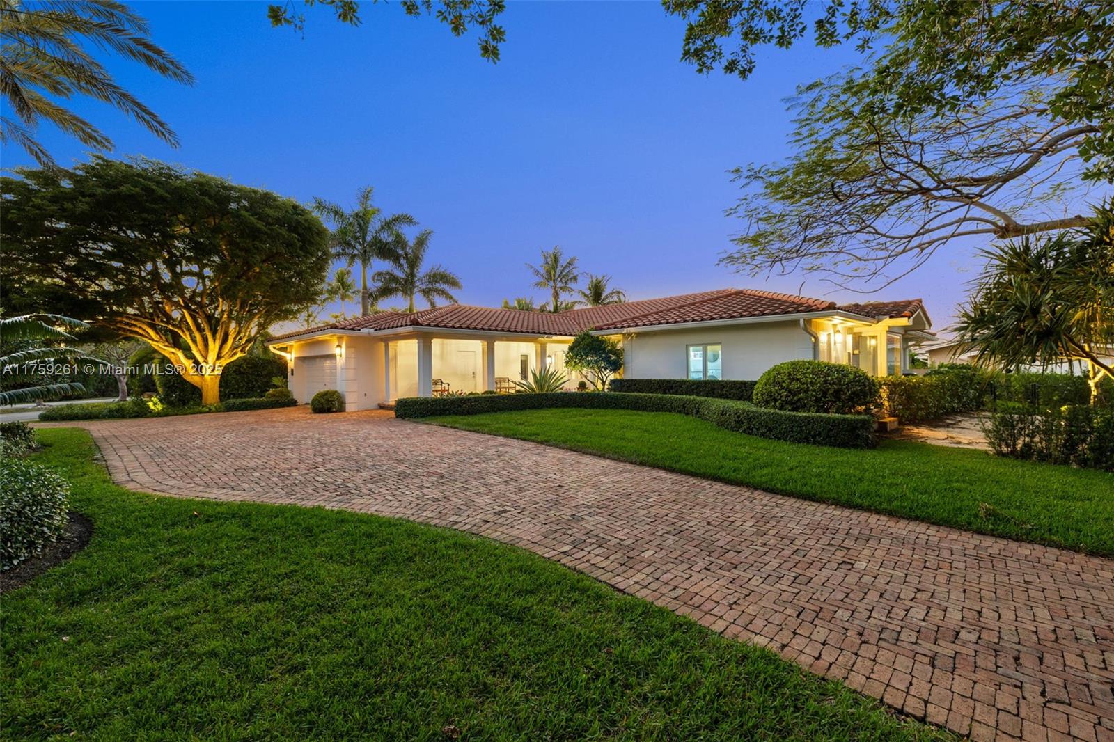 This Sophisticated and elegant residence offers over 5,000 sq ft of magnificent waterfront world class lifestyle at its best. Unobstructed Bay access, 50 feet of waterfront. Nestled in spacious 19,497 sq ft of manicured landscaping. Perfectly located in sought after guard gated Gables by the Sea. 5 BD, 4 BA. Delightfully spacious master bedroom and entertaining areas. Marble and wood floors. Stunning remodeled open eat-in kitchen with magnificent views to inviting secluded waterfront backyard with sparkling pool and roofed patio. Dock and /or lift your boat and enjoy marine lifestyle only a few minutes from the Bay. 2 car garage. Impact windows and doors throughout. Great private and public schools. Gables by the Sea has a fabulous community park to enjoy. Easy to show!