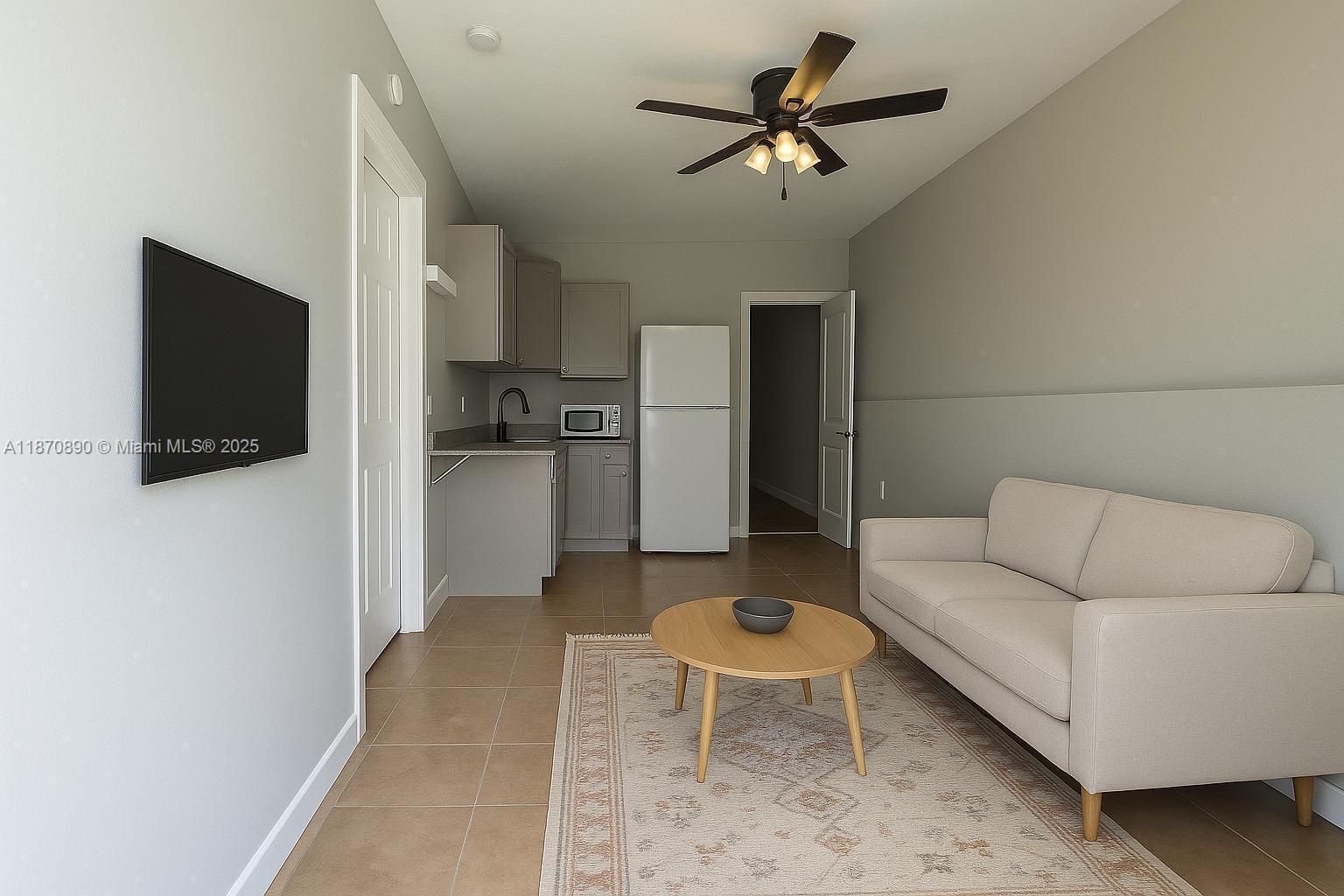 Charming 1-bedroom, 1-bath efficiency unit in Pompano Beach Highlands. This cozy home features a practical layout with comfortable living space, nice finishes, and plenty of natural light. Enjoy a private entrance, access to an outdoor sitting area, and convenient on-site storage. An affordable and well-maintained option in a great location close to schools, shopping, and major highways.