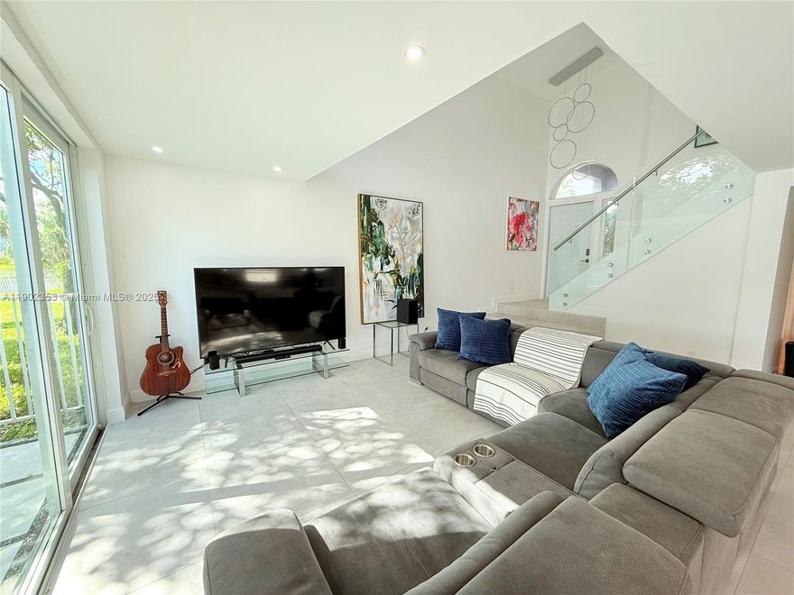 Spectacular full remodeled 4-bedroom, 3-bath single-family home featuring a modern two-story design with stunning water views of the canal. This home offers an open-concept layout with high-end finishes, a spacious kitchen with sleek cabinetry and stainless steel appliances, and stylish bathrooms with contemporary details. Enjoy natural light throughout, a private backyard perfect for entertaining, and peaceful canal views. Located in a quiet, family-friendly neighborhood just minutes from Pembroke Lakes Mall, major shopping, dining, and easy access to I-95. A perfect blend of luxury, comfort, and convenience!