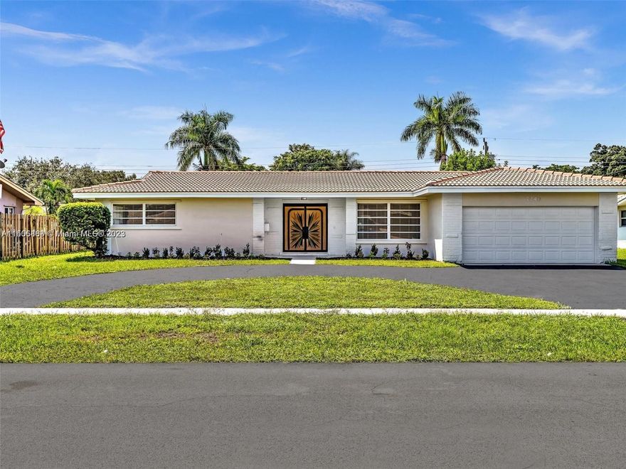 Charming 4 Bed, 2 Bath Family Oasis with Pool in Plantation, FL! Welcome to your dream home! This newly remodeled single-family residence offers the perfect blend of comfort and style. The spacious interior boasts 4 bedrooms, providing ample space for everyone. The newly remodeled features add a touch of modern elegance to the home, making it move-in ready for you and your loved ones. Step outside, and you'll find your private oasis complete with a refreshing pool and a screened-in patio, perfect for outdoor gatherings and relaxation. The quiet, family-friendly street ensures a peaceful and safe environment for all. Don't miss your chance to make this Plantation gem your forever home. Schedule a showing today and start creating memories in this exceptional property.