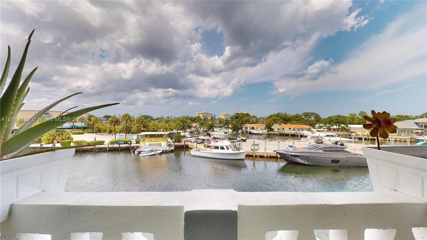 Discover the perfect blend of comfort and convenience in this charming 1-bedroom, 1-bathroom condo located on the top floor with unobstructed views of the tranquil canal. Enjoy a modern kitchen, a spacious bedroom, and easy access to laundry facilities just steps from your door. The community features a sparkling pool overlooking the canal, a dock for jet ski enthusiasts, and an assigned parking space. Water, sewer, and trash are included in the rent. Conveniently located near restaurants, shopping centers, and major expressways, this condo offers the ideal lifestyle you've been looking for.