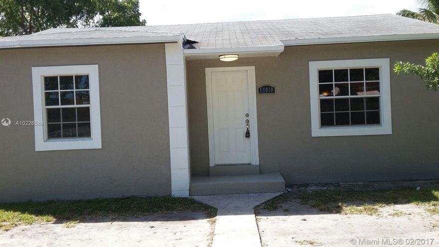 Beautiful and spacious home in a corner lot with fenced garden. Brand new ceramic flooring throughout. Solid wood kitchen cabinets with granite counter top. Central AC. Washer and Dryer. Carefully painted inside out. Landscaping maintenance included in the rent.