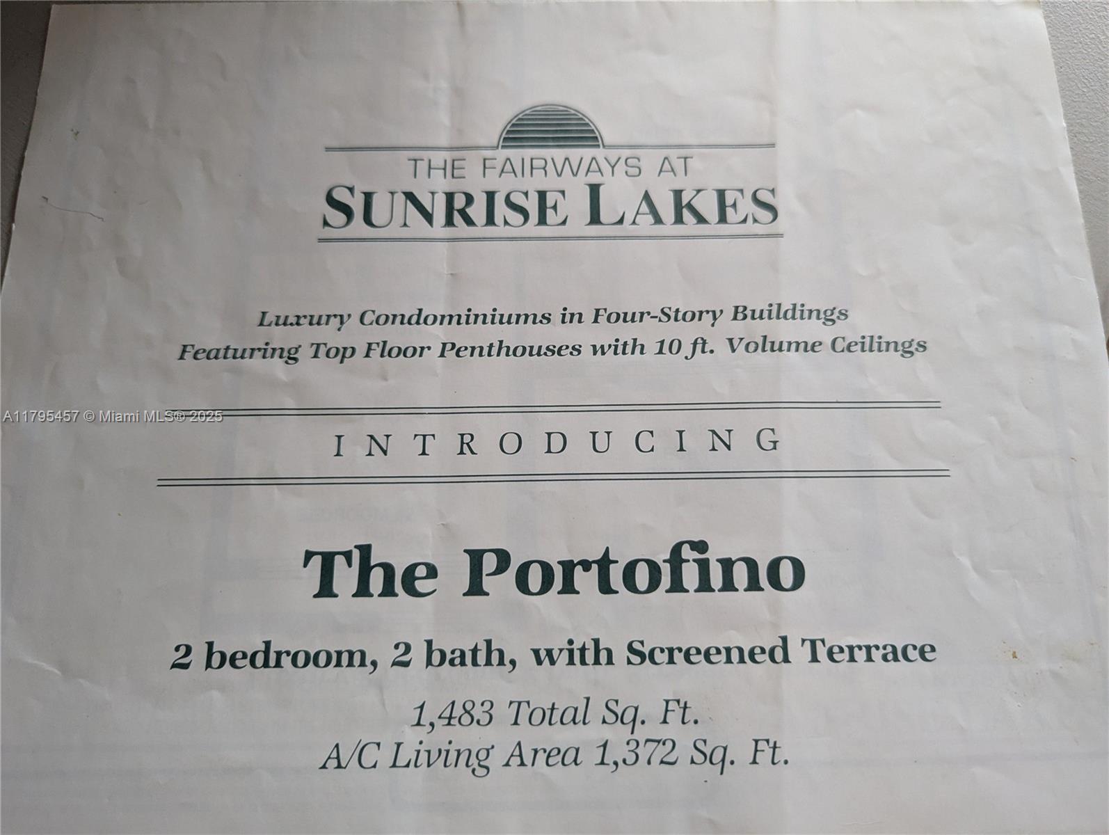 SUNRISE LAKES 200 CONDO - Residential
