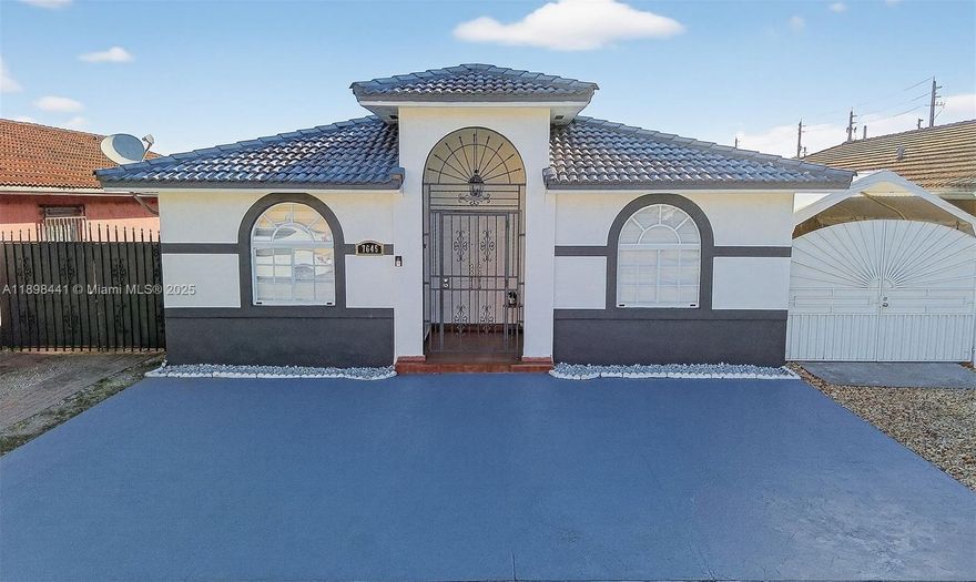 BEAUTIFUL SINGLE-FAMILY HOME WITH TILED FLOORING THROUGHOUT! NO HOMEOWNER'S ASSOCIATION. "A" SCHOOLS, ALUMINUM TERRACE ROOF IN BACKYARD. PLENTY OF PARKING IN FRONT DRIVEWAY TO FIT SIX CARS. NEAR SHOPPING, RESTAURANTS, I-75, AND OKEECHOBEE RD. CALL TODAY FOR MORE INFORMATION AND APPOINTMENTS TO SEE