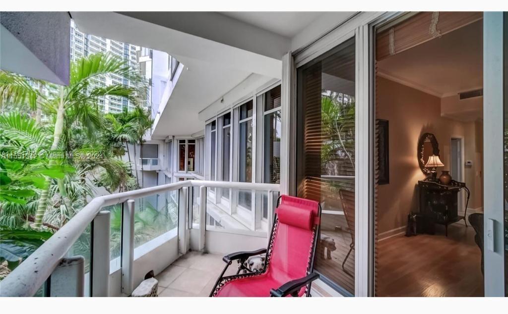 Beautiful, spacious, 1-bedroom, 1-bath with large garden-view terrace at the exclusive North Tower at The Point. Known for its 5-star amenities, luxurious spa, fitness center with classes, nail salon, cafe, pools, tennis, & so much more. Right in the heart of Aventura, walking distance to the shops & restaurants, Waterways Marina & Shops, Country Club Drive fitness trail, Aventura Mall, the best schools, & houses of worship. Minutes from the beaches, Sunny Isles, & Hollywood. Everything you need right in an impeccably maintained community. Must see!