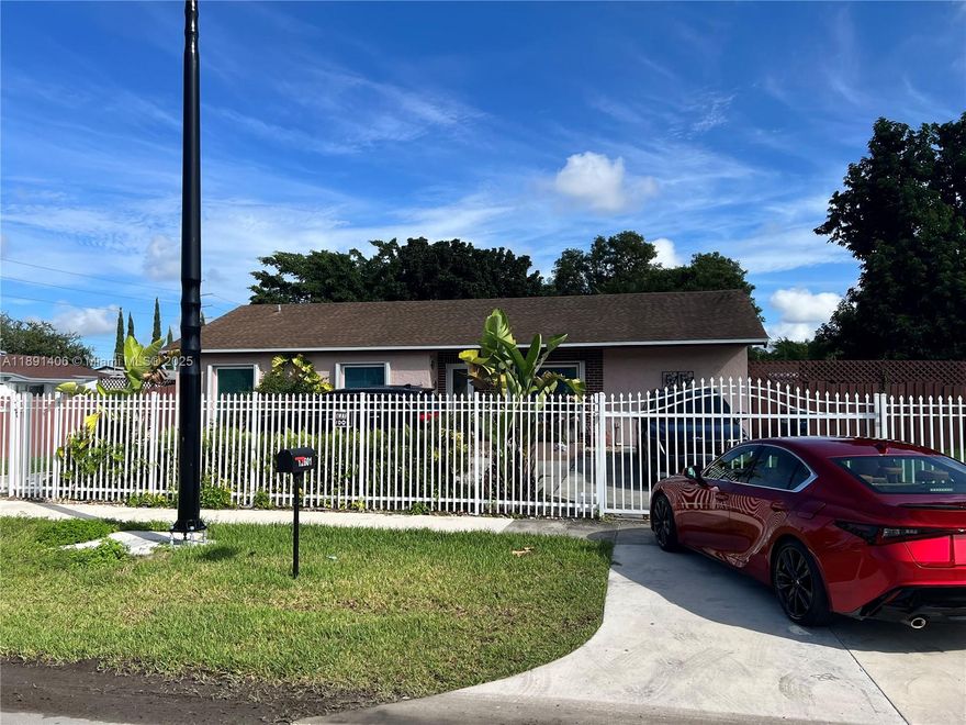 Discover this family home nestled in a charming neighborhood! Boasting three bedrooms and one baths, this residence offers a front room suitable for a living or dining area, an expansive kitchen that opens to the family room, freshly painted inside and out, tile flooring all throw, a large, fenced backyard ideal for playtime for children or pets. Benefit from NO homeowner's association fees. Located close to US 1. Available for viewing today!
