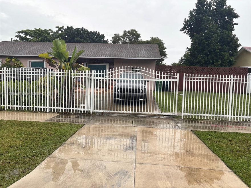 Discover this family home nestled in a charming neighborhood! Boasting three bedrooms and one baths, this residence offers a front room suitable for a living or dining area, an expansive kitchen that opens to the family room, freshly painted inside and out, tile flooring all throw, a large, fenced backyard ideal for playtime for children or pets. Benefit from NO homeowner's association fees. Located close to US 1. Available for viewing today!