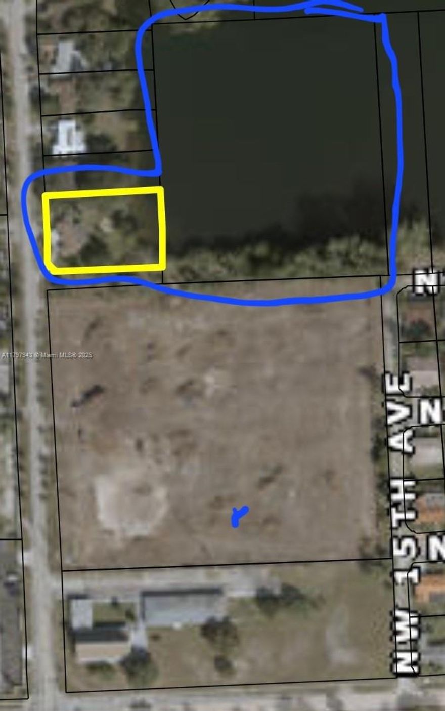 Waterfront development opportunity at 13901 NW 17 Ave, Miami, FL 33167. Includes a 32,250 SF RU-1 lot (4 SFRs) plus 4.72 acres of lake with potential to fill and create 27 additional buildable lots—totaling 31 parcels. Ideal for a luxury single-family home community with projected sales of $800K–$1M per unit. High-demand area with strong comps and quick absorption. Estimated construction costs $250–$350/SF. Owner open to joint venture with qualified developer for rezoning, site work, and profit-sharing. Rare chance to build in a rapidly growing waterfront market.