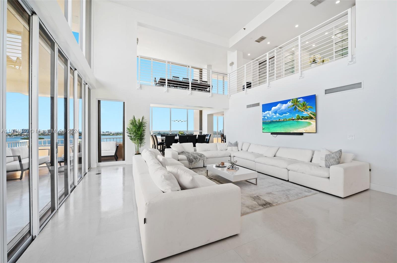 Rental Property at 11113 Biscayne Blvd Ph4, Miami, Broward County, Florida - Bedrooms: 4 
Bathrooms: 4  - $15,500 MO.