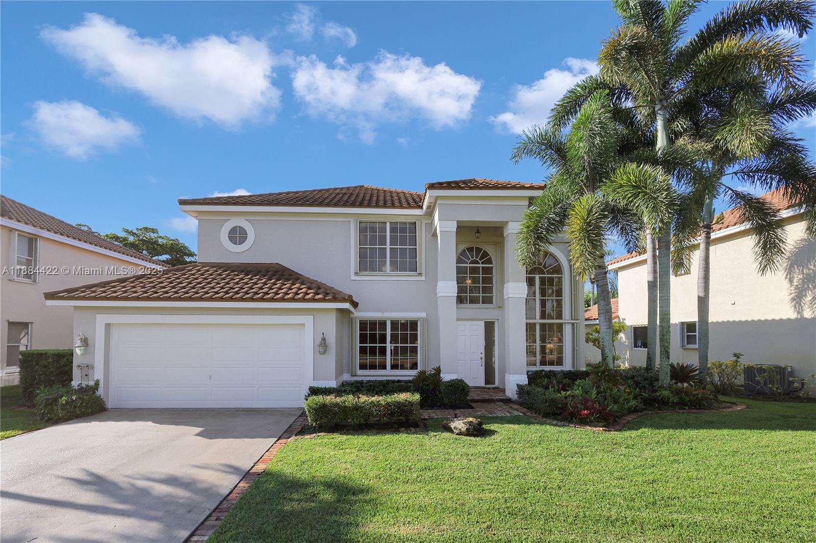 Beautiful 2-story home located in the Treasure Cay subdivision of Silver Lakes, Pembroke Pines. This 4 bedroom, 3 bathroom home offers 2,436 sq ft of living space with volume ceilings and plenty of natural light. Features include a freshly painted interior and exterior, new laminate flooring, and an upstairs loft that can easily be converted to a 5th bedroom. Enjoy peace of mind with a durable metal roof and accordian hurricane shutters. The large backyard overlooks a wide lake with room to add a pool, perfect for entertaining or relaxing. Community amenities include clubhouse, pool, volleyball, tennis, and basketball courts and more. Internet and cable included in HOA.