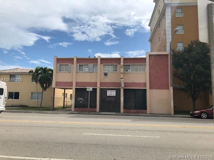 Mixed use building on heave traffic street. The building consists of one store that was rented until recently for $1,775 per month but has a potential for a much higher rent just like the three apartments. They consist of a 1/1 rented for $575, a 2/1 rented for $800 and another 1/1 rented for $600. Lots of room for rent increase. The 10 year building recertification was done in 2017.