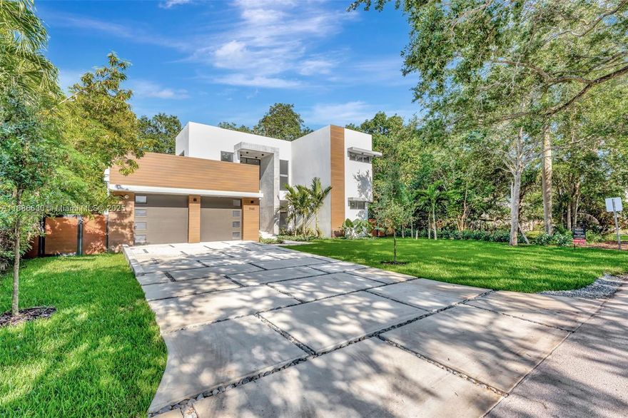 Brand new modern-industrial concrete home in Biscayne Park, a fast-growing area surrounded by multi-million-dollar residences. Features Mid-Century Modern elements, Sub-Zero & Wolf appliances, open layout, and sleek finishes. Near Miami Design District and within Miami-Dade County day school area. This residence was built with the highest materials in the construction market. Call listing agent for more info.