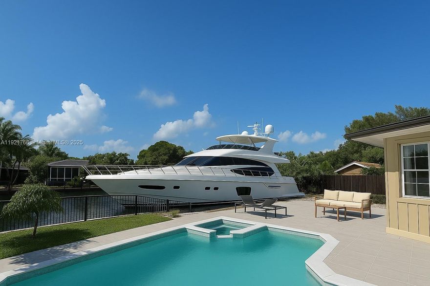 Beautifully updated waterfront home in Lauderdale Isles! Featuring a brand-new roof, and new impact windows & sliding doors being installed, this move-in-ready 3-bed/2-bath residence sits on a 7,150 sq ft lot with a private upgraded pool. Enjoy 60 ft of waterfront, wide canal views and no fixed bridges—perfect for boating. Modern interiors with French doors, open living spaces and great natural light. Ideally located near Fort Lauderdale Beach, Downtown, the Hard Rock, FLL Airport and major highways. The perfect blend of coastal living, comfort and value.