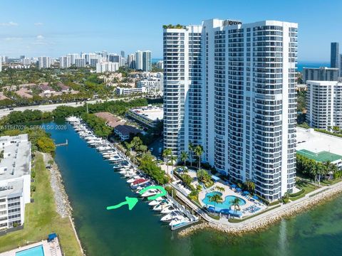 3575 Mystic Pointe Dr, Slip 7 Aventura FL 33180