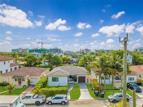 A home in Surfside