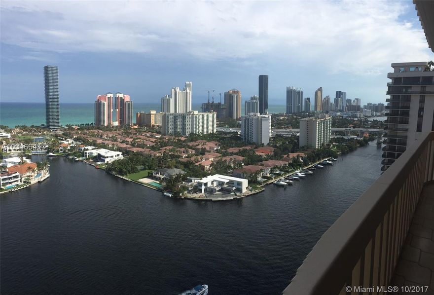 Fabulous Views Directly to the Ocean from this East Facing 2 BD, 2 BA Unit on the Intracoastal...
Elegant Building w/Luxury Amenities on Turnberry's Exclusive Marina...Just Across Turnberry's World Class PGA
Golf Course, Surrounded by 3.5 Mile Landscaped Jogging/Exercise Path...Minutes to Beautiful Beaches, Fine Restaurants & Fun Cafes, Great Shopping, Int'l Airport & Gulfstream's Racetrack & Casino...Walk to House of Worship...SPECIAL ASSESSMENT HAS BEEN PAID IN FULL BY THE SELLER...