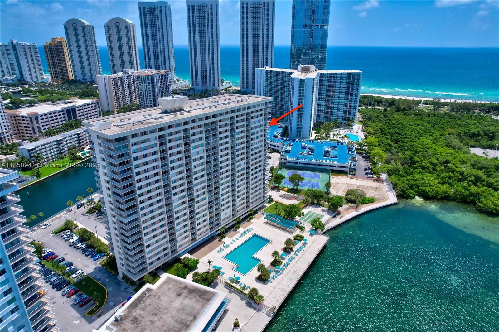 Stunning High-Floor Corner Unit with Ocean Views. Enjoy breathtaking panoramic views of Sunny Isles Beach and the ocean from this spacious 2-bedroom + Den, 2.5-bathroom corner unit. Completely renovated approximately 10 years ago and partly lived in since—used solely as a second home this residence is in pristine condition. Includes a covered parking space. Located in the well-secured Arlen House, the community features double security access at the main gate and building entry. The building has already passed its 40-year recertification inspection, providing peace of mind for buyers. Resort-style amenities include a pool, gym, spa, beauty salon, library & convenience store. Just a stroll to the beach and popular local restaurants. This is the perfect blend of comfort, luxury & location.