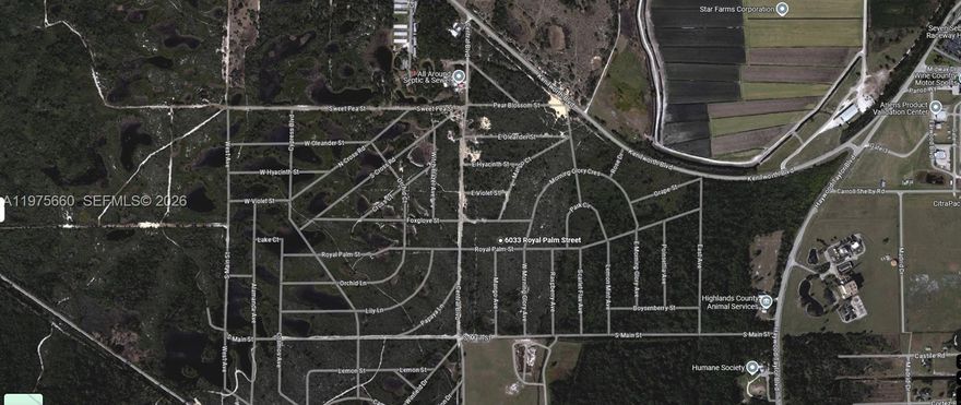 OWNER WILL FINANCE!!! HUGE DOUBLE LOT 1/2 ACRE. Wildlife preserve. great for 4X4's Camping etc. Restricted usage lot in Flamingo Gardens Subdivision. Access is through locked gate on Central Ave off of Kenilworth Blvd. OWNER WILL FINANCE!!! NO CREDIT NEEDED. $1,000 DOWN $243.93 PER MONTH FOR 36 MONTHS AT 7% INTREST.