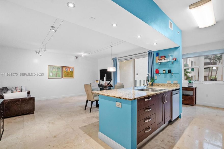 Welcome to your new home! This beautiful 1-bed, 1-bath home with tranquil garden views is your opportunity to
live in the heart of Aventura. With a spacious layout, a cozy living room and dining area as well as ample storage,
you'll have plenty of space to relax and entertain. The extra-large countertop is perfect for casual dining and your
master bedroom with walk-in closet provides ultimate comfort. Situated with prime location with easy access to the
Don Soffer Exercise Trail, Aventura Mall, fine dining, and synagogues within walking distance. Don't miss this
opportunity! Available 01/15/2026. Schedule your showing today with listing agent Pola by calling/texting or via
ShowingTime.