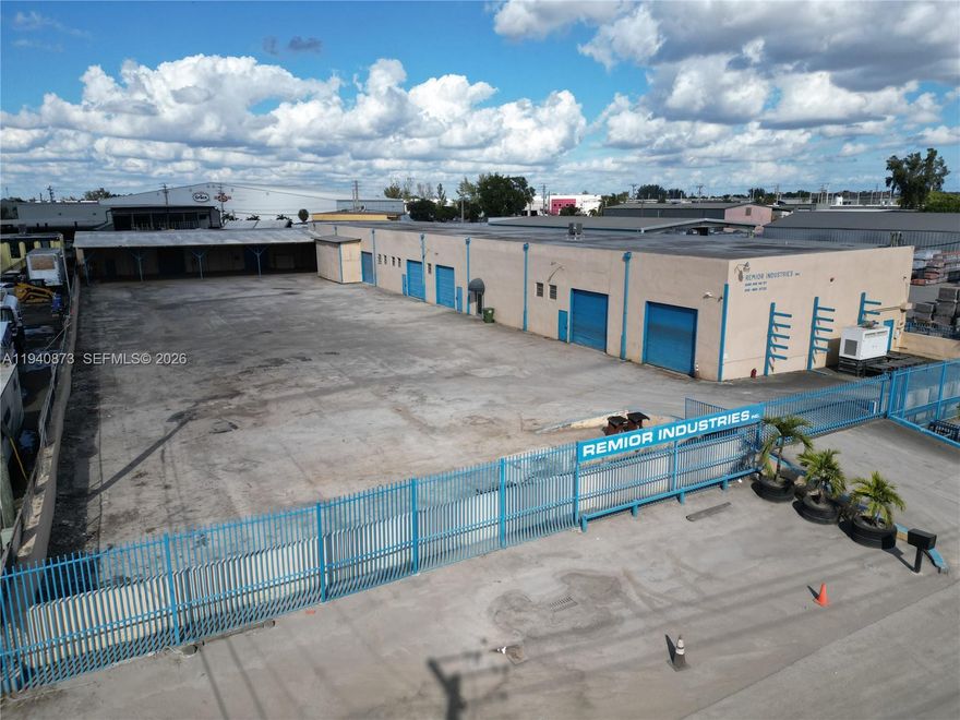 Industrial facility for sale in the heart of Medley, one of Miami-Dade County’s most established and supply-constrained industrial submarkets. This vacant, institutional-quality property is being offered for sale for the first time in over 30 years and sits on an approximately 1.0-acre site. The property is improved with approximately 18,650 square feet across two freestanding buildings, offering excellent scale and functionality for both owner-operators and long-term investors.

The asset features 18-foot clear ceiling heights, eight (8) grade-level loading doors, three-phase power with an on-site generator, approximately 1,300 square feet of office space, and a fully licensed paint booth. Construction consists of durable twin-tee concrete, complemented by a fully fenced and secured yard, providing operational efficiency and security. Zoned M-1 Industrial and delivered vacant, the property allows for immediate occupancy and long-term flexibility.

Strategically located with immediate access to SR-826, Florida’s Turnpike, and major industrial corridors, the property offers excellent connectivity throughout Miami-Dade County. A rare opportunity to acquire a highly functional industrial asset in a core Medley location.