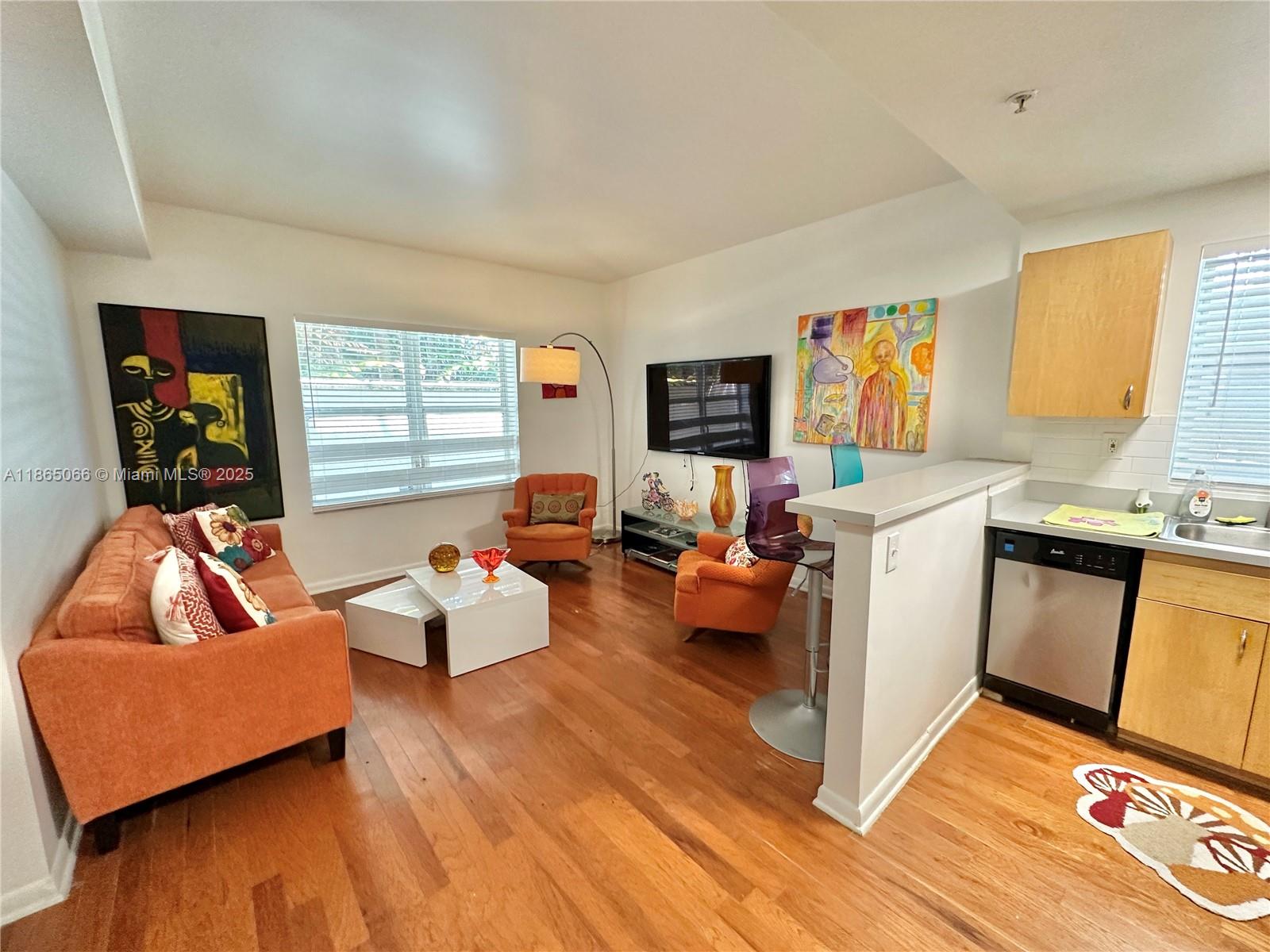 Fully Furnished 1-Bed 1-Bath. 6 MONTHS 1 DAY RENTAL ONLY! Central AC! Located in the heart of South Beach on Drexel Avenue. The Ruskin Condominium is a beautiful and historic Art Deco building. Secure building with gated entry and stone patio. Laundry facility on each floor. Conveniently located between Espanola Way, Lincoln Rd, and only two blocks away from the beach!