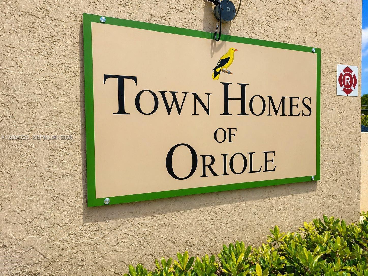 TOWNHOMES OF ORIOLE II - Residential