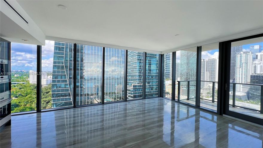 Step into elegance with this stunning 1-bedroom, 1.5-bath condo at Echo Brickell, in Miami's vibrant Brickell District.  Enjoy natural light pouring through floor-t0-ceiling windows, showcasing breathtaking panoramic views of the city and bay.  With 806sf of open-concept living space, this home is perfect for relaxation and entertainment.  Unwind on your private balcony with a BBQ Grill or brew your morning coffee with the built-in coffee maker. Experience top-notch amenities, including a state-of-the-art fitness center, and exquisite pool deck, restaurant and room service & 24/7 Concierge support. Ideally located, you'll have easy access to world class dining, shopping and entertainment, blending luxury, privacy and convenience. SHOWINGS ONLY MONDAY-FRIDAY 9AM-5PM. NO WEEKEND SHOWINGS.